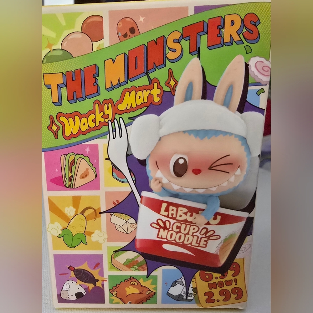 Pop Mart The Monsterd /Wacky Mart "Fried Shrimp- Box Open, Bag Sealed - Picture 4 of 16